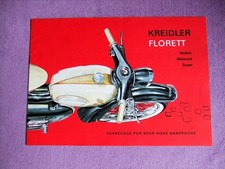 PROSPEKT Kreidler Florett