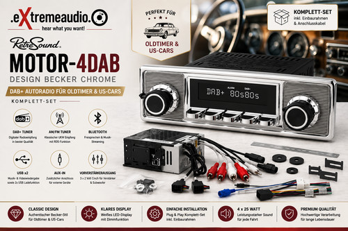 Retrosound motor 4dab design - retrosound, motor-4dab