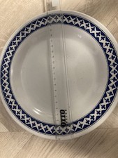 Teller Mit Rand Blau England Nr 6