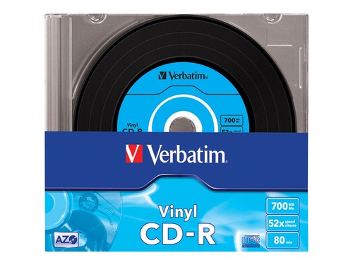 Verbatim 700 mb vinyl - verbatim,