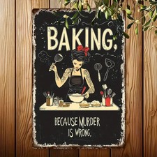 Pin Up Girl Backen Metall