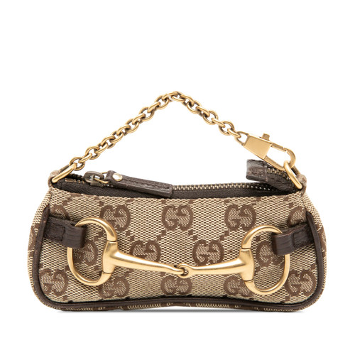Gucci mini toile horsebit - mini, gg