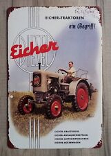 Werbe Blechschild EICHER