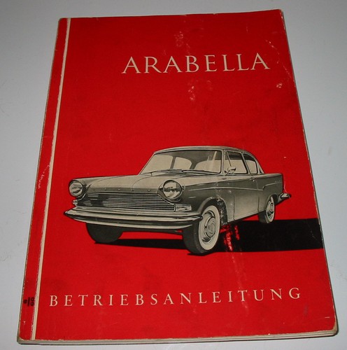 Betriebsanleitung arabella - betriebsanleitung,