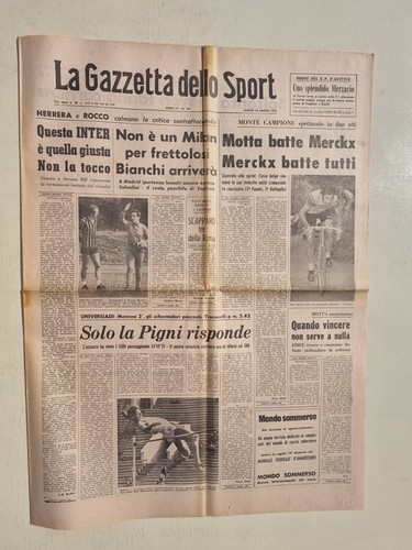 Gazzetta des sports - gazzetta, august