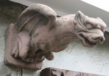 Drache Gargoyle Haus Wächter