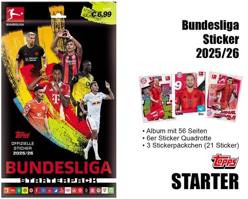 Topps bundesliga sticker - 25/26,