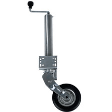 Stützrad Automatik 400 kg Traglast Anhänger Wohnwagen Automatik-Stützrad Bugrad