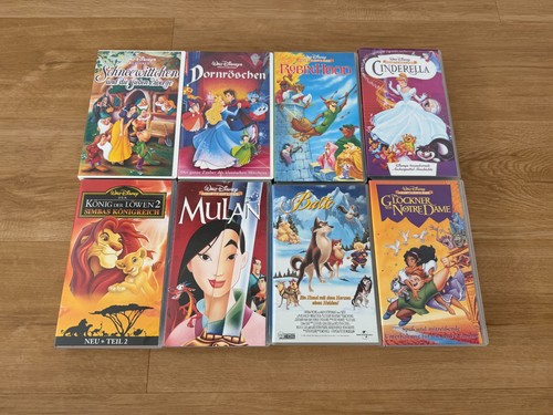 Disney vhs kassetten a - disney, vhs-kassetten