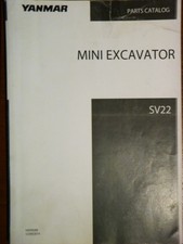 626-13 Yanmar SV 22 Ersatzteilliste parts list Ersatzteilbuch