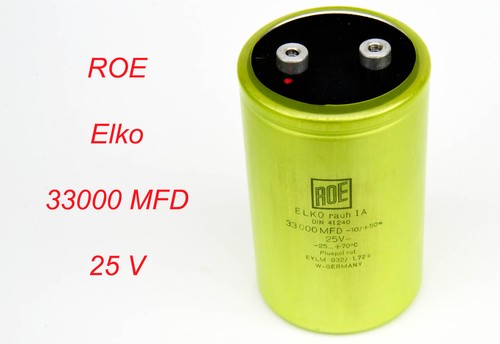 Roe kondensator elko 33000 - roe,