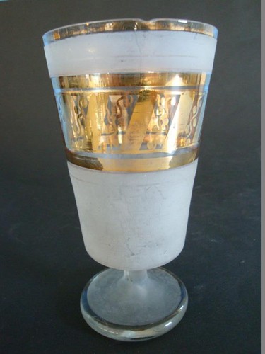 Andenken glas fußbecher - glas,