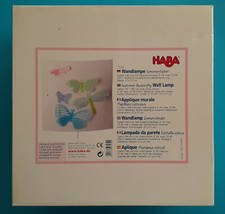 Schöne Haba Wandlampe Sommerfalter mit Leuchtmittel Neu Schmetterlinge !