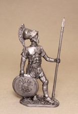 Zinnfigur griechischer Hoplit