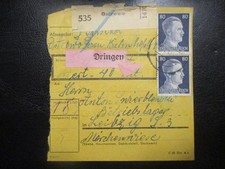 #2675 Paketkarte aus OSTROWO
