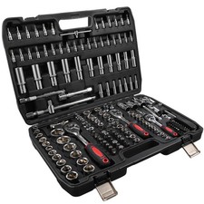 Ratschenkasten Knarrenkasten Steckschlüssel-Satz 172-teilig 1/4" 3/8" 1/2"