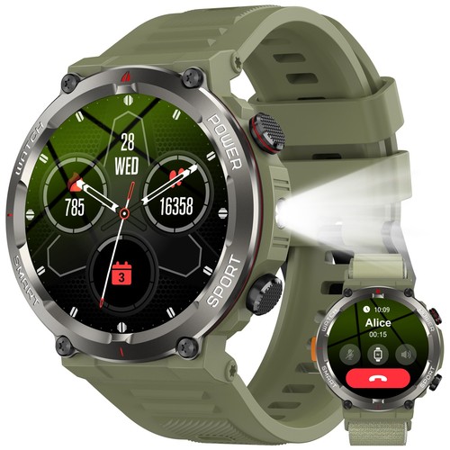 Smartwatch herren militär mit - herren,