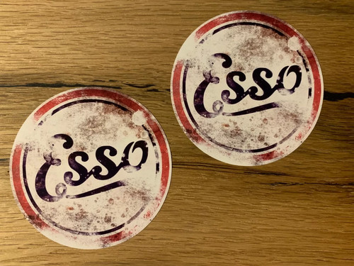 Esso aufkleber stp - esso,