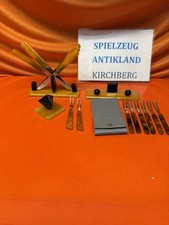 Konvolut DDR Vintage Bakelit Catalin Messer & Gabel Set Retro Bilderrahmen