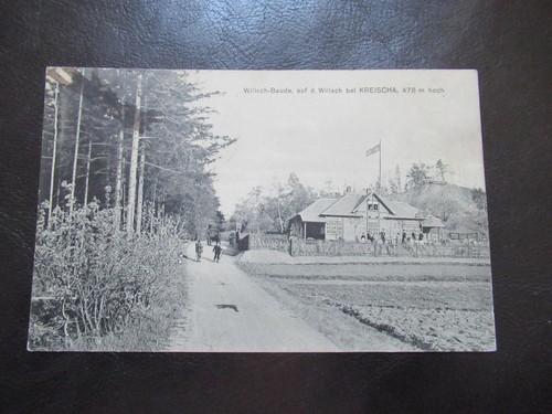 Kreischa wilisch baude - ak, kreischa,wilisch-baude