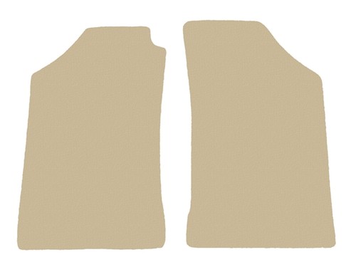 Beige fußmatten velour - velour, für