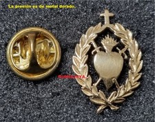 PIM Schild COFRADIA ANGUSTIAS 18 Karat GOLD LÖWE. Gewicht 1,85 gr.