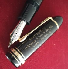 MONTBLANC MEISTERSTÜCK No149, "Nördlingen", Rarität, AC LH Taufe 23.06.1988