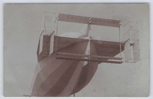 Zeppelin seltene foto - seltene, foto-ak