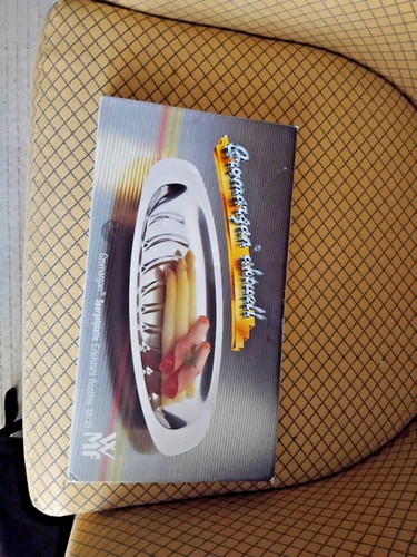 Wmf spargelplatte cromargan - spargelplatte,
