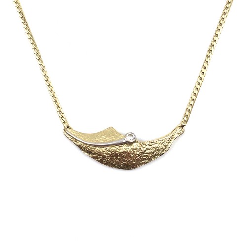 8kt yellow gold necklace 43cm