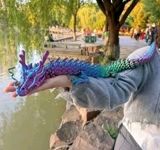 3D Druck Drache 60cm, Deko