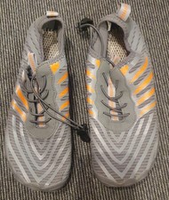 Barfuss Schuhe Damen grau Gr