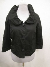 Moschino Jeans Blazer Bolerojacke Taschen 3/4 Arm schwarz Gr.38 It 42 (K153-01)