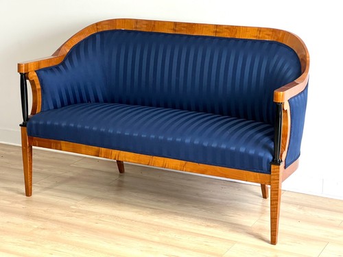 Biedermeier sofa mit - biedermeier, schwarzen