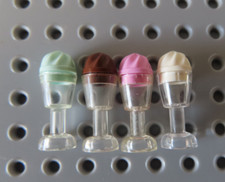 Lego 4 x Kelch Eisbecher klar