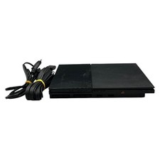 Sony Playstation 2 PS2 Slim Konsole SCPH-90004 Nur Konsole Kabel Vintage Gaming