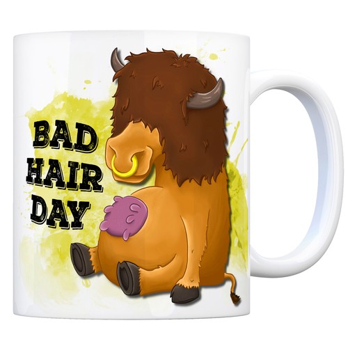 Kaffeebecher mit kuh motiv und - kaffeebecher,