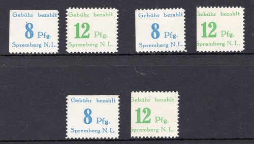 1945 lokalausgaben spremberg - lokalausgaben,