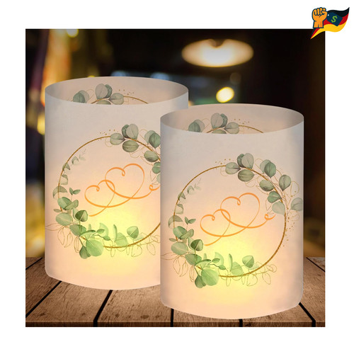 Windlicht tischdeko hochzeit - tischdeko,