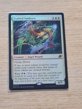 MTG Exalted Sunburn - ENG - Foil- Mythic- NM Edge of Eternities!