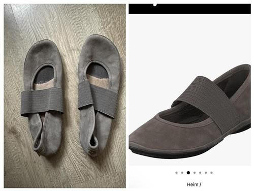 Women camper heels - women, grey
