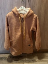 Damen Teddy Fleece Jacke mit