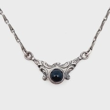 925 Silber Anhänger Collier