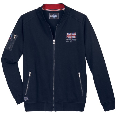Sweatjacke stehkragen - sweatjacke, in
