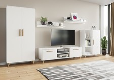 Wohnwand Nord Weiß |