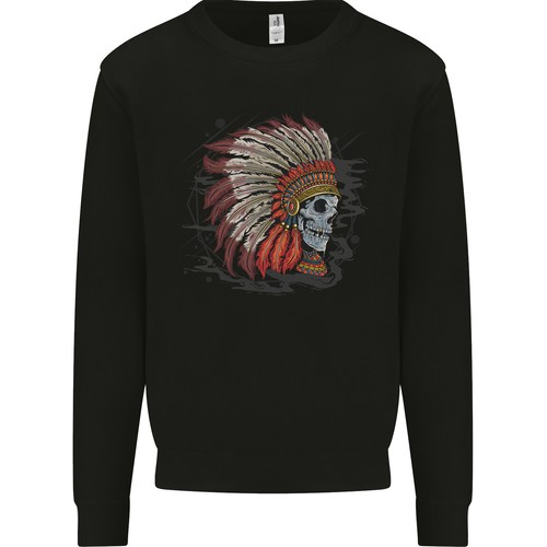 Indianer kopfschmuck schädel - indianer,