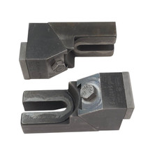 2x AMF Spanner 6497/19 Stabil Spann Backen Niederzug Werkzeug Fräsmaschine CNC#1