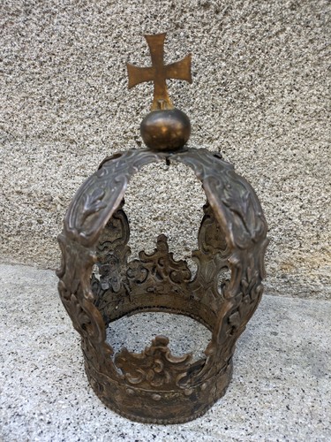 Seltene barock krone getrieben - barock,
