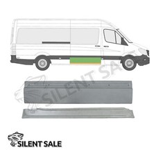 Reparaturblech Schiebetür