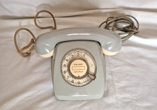 Wählscheiben Telefon Grau